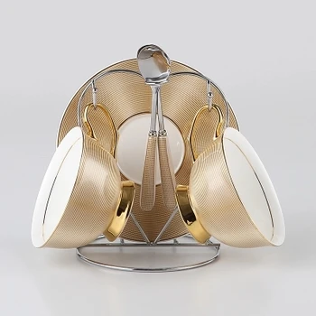 

Europe Latte Coffee Mug Small Espresso Vintage China Cups Afternoon Tea Cup Saucer Spoon Set Home Ceramic Coffee Set Zen Bowl E5