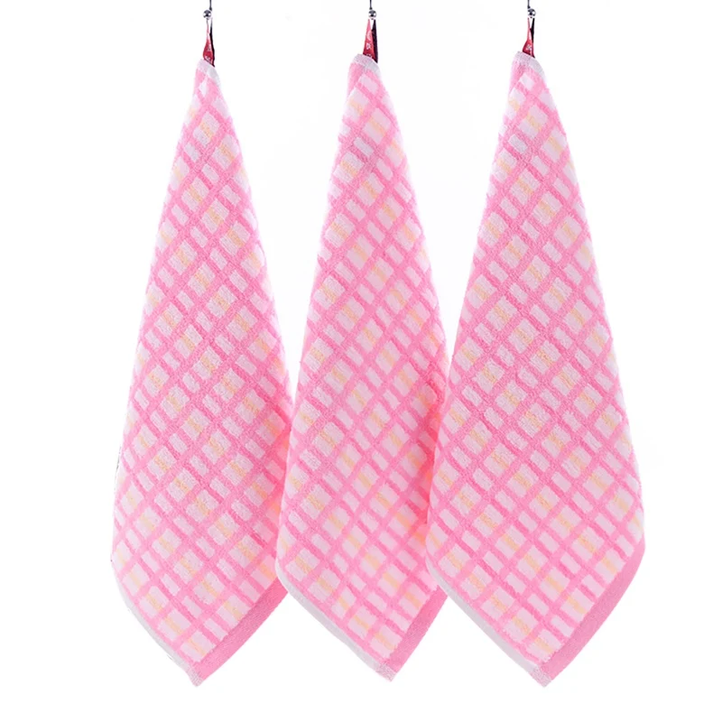 Милое детское полотенце для лица, хлопковое Марлевое клетчатое полотенце с принтом для лица, мягкое полотенце для купания, аксессуары для кормления, Новинка