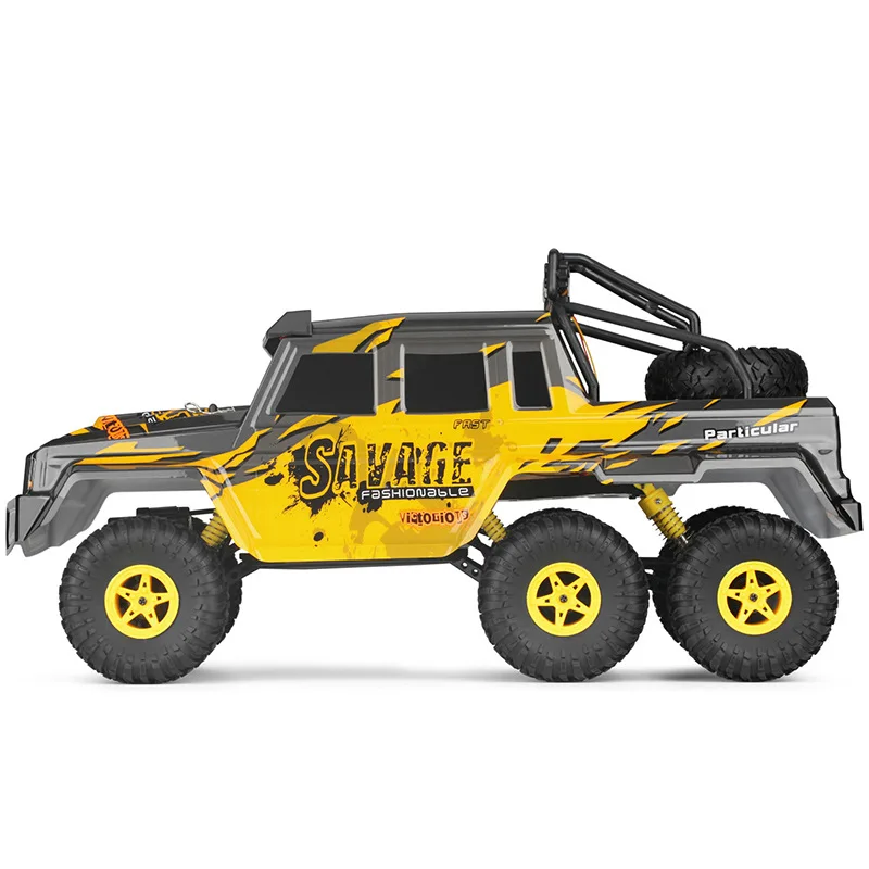Weili 18629 автомобиль Hummer Модель на широкую ногу шесть привод внедорожный восхождение автомобиля 1: 18 модель дистанционного Управление игрушечных автомобилей