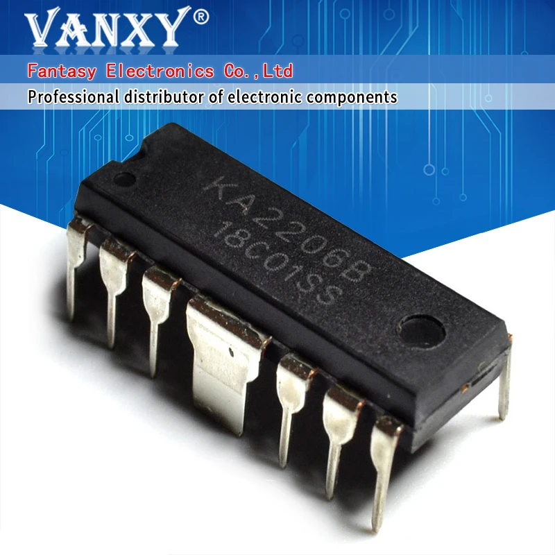 10 шт. KA2206 DIP12 KA2206B DIP новый и оригинальный IC | Электронные компоненты