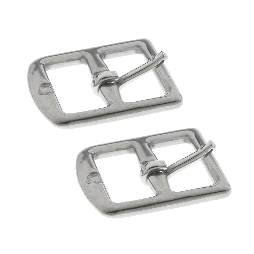 2pcs Stainless Steel Stirrup Belt Buckle Stirrup Belt Horse Riding