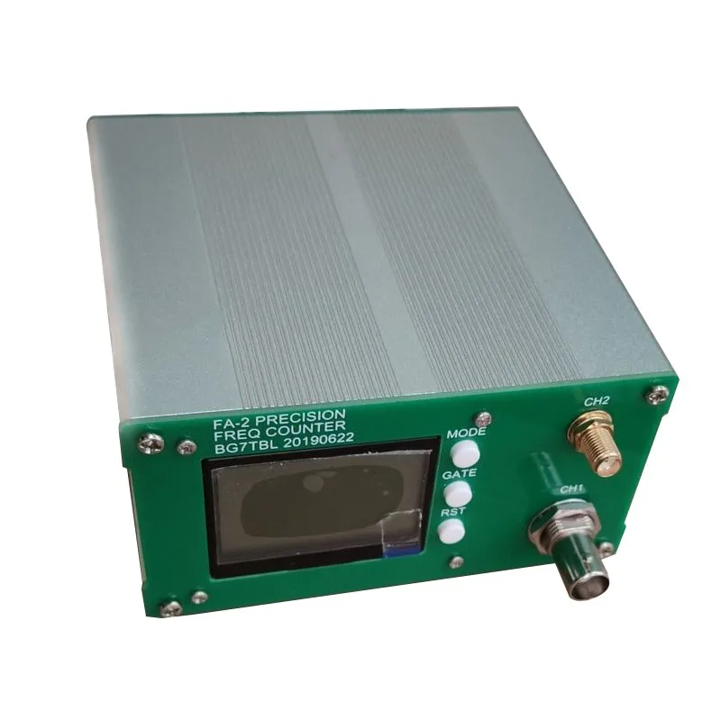 

Free shipping FA-2 1Hz-12.4GHz Frequency Counter Kit Frequency Meter Statistical Function 11 bits/sec + Power Adapter