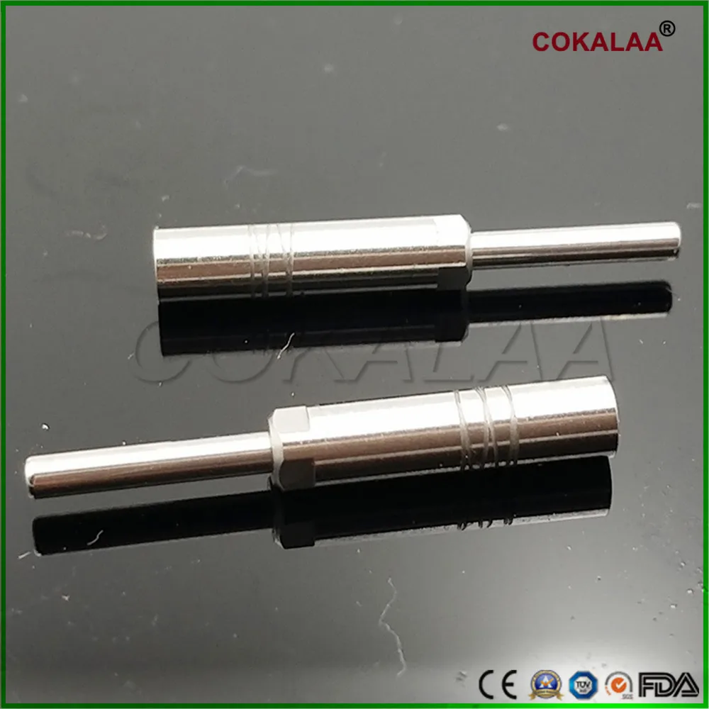 

High Quality 10 pcs New Asin Dental Push Button handpiece Shaft push cartridge button Length: 13.8mm