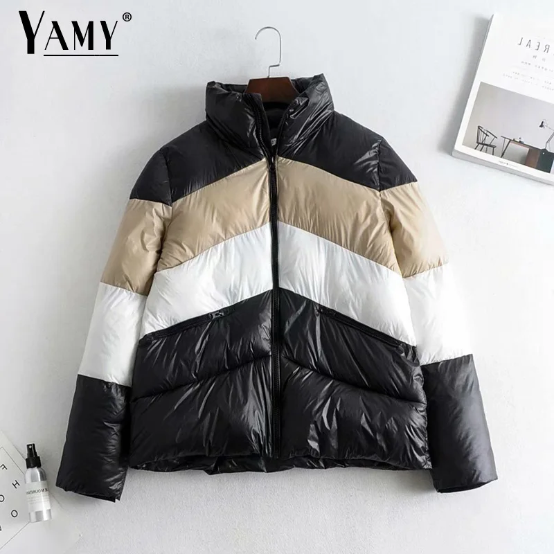 women's short bubble jacket