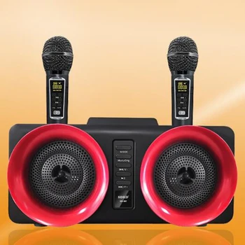 

Home Bluetooth audio wireless microphone KTV Bluetooth audio K song all-in-one subwoofer supports connecting TV to sing USB/TF