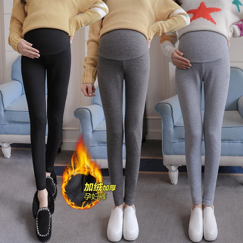 

Photo Shoot 2019 Autumn And Winter New Style Leggings Autumn And Winter Pants Maternity Pants Outer Wear Maternity Pants Materni