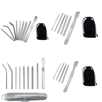 

Paracord Stitching Needles Set Stainless Steel Lacing Smoothing Tool for Bracelet Laces Strings Section