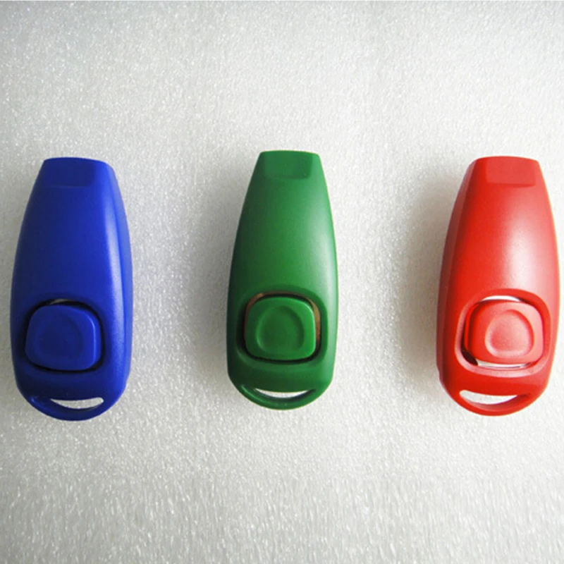 Click Dog Training Accessories Lovely Fashion Dog Click Clicker Training Products Clicker Trainer Three Colors