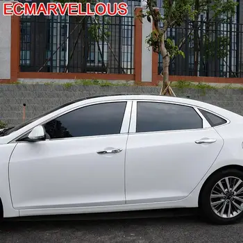 

Auto Window Body Wing Mirror Automobile Modified Chromium Car Styling Accessories Sticker Strip 14 15 16 17 FOR Hyundai Mistra