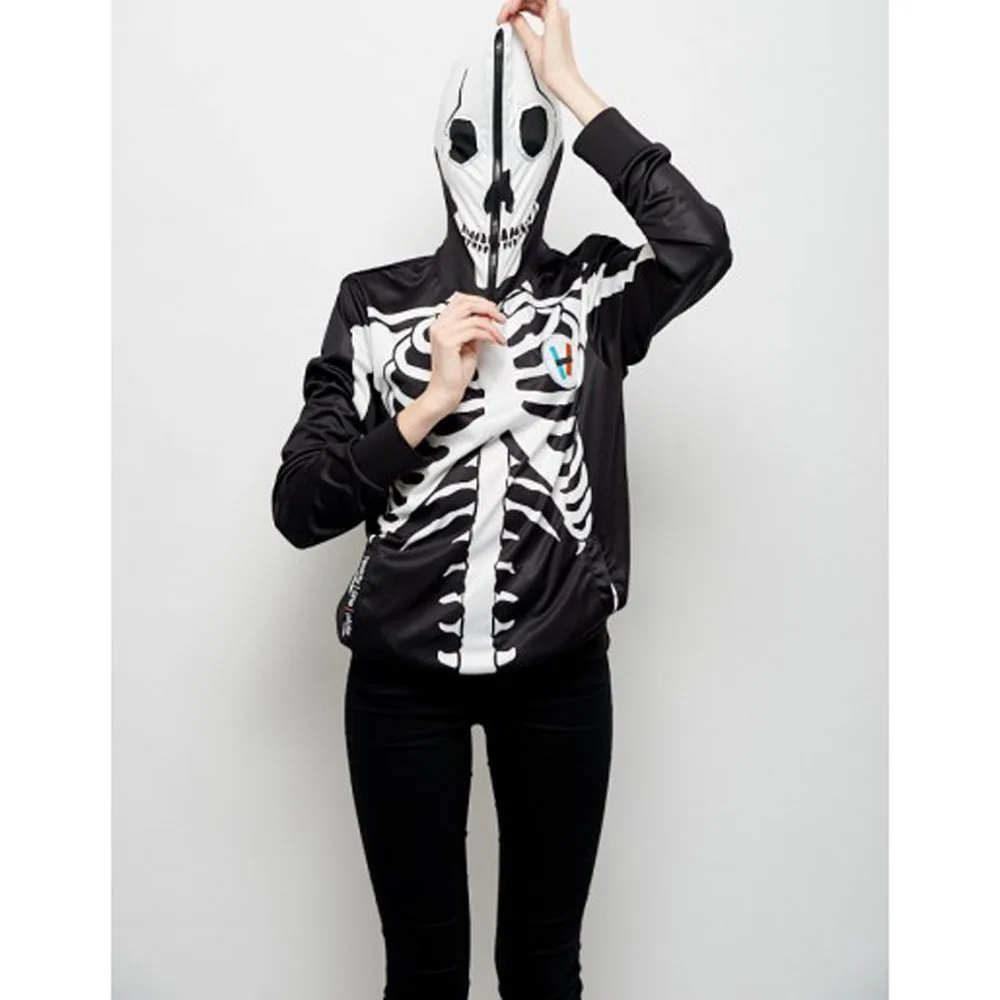 Newest Autumn 3D Print Halloween Skull Theme Pullover Hoodies for Women/men Causal Loose New Sweatshirts Femme Hot - Image 4