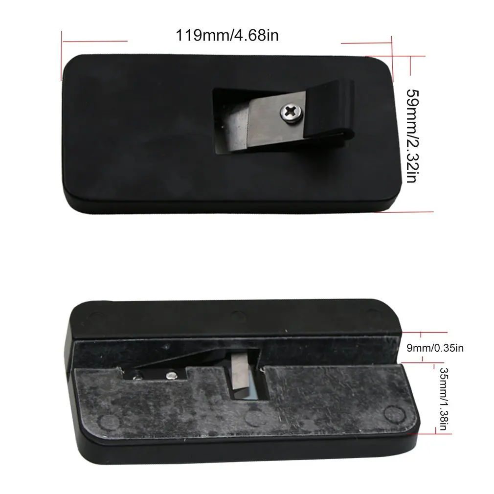 Edge Trimmer Aluminium Alloy Manual Trimming Edge Sealing PVC Banding Strip Hand Planer Knife Woodworking Tools