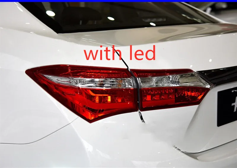 EOsuns автомобильный Стайлинг для toyota corolla-16 задний светильник, задний фонарь, тормозной светильник, дневной ходовой светильник, задний сигнальный противотуманный фонарь
