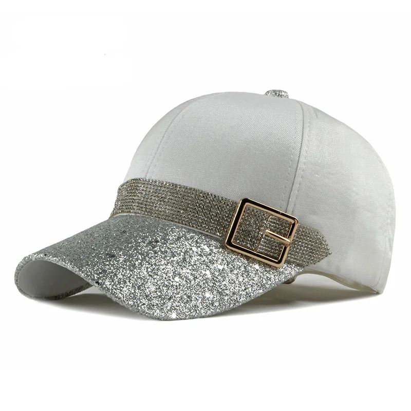 Belt Diamond Baseball cap Bone NY Caps Brretto Hip Hop Snapback CustomHhat Women Men Hat - Цвет: photo color