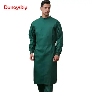 

NEW Long Surgical Surgeon Gown Medical Clothing Reinforced Protective Gown With Sterile Wraparound Reusable Wrap Around Gowns