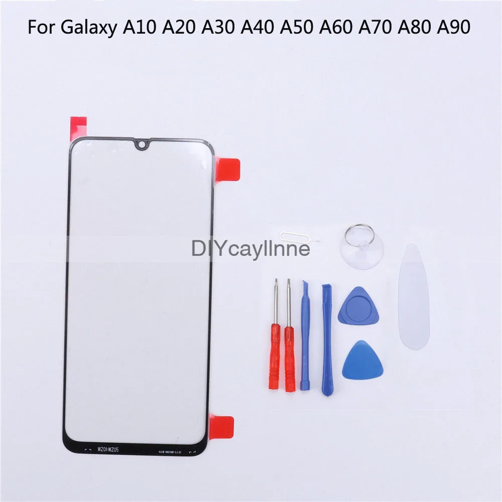 Сменная сенсорная панель для Samsung Galaxy A90 A80 A70 A50 A40 A30 A10 M20 передняя внешняя