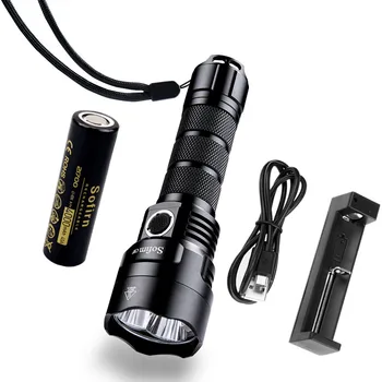 

Sofirn NEW C8F High CRI LH351D LED flashlight Triple Reflector Powerful 21700 Flashlight 3500lm Bright Lantern Torch 2700K 5000K