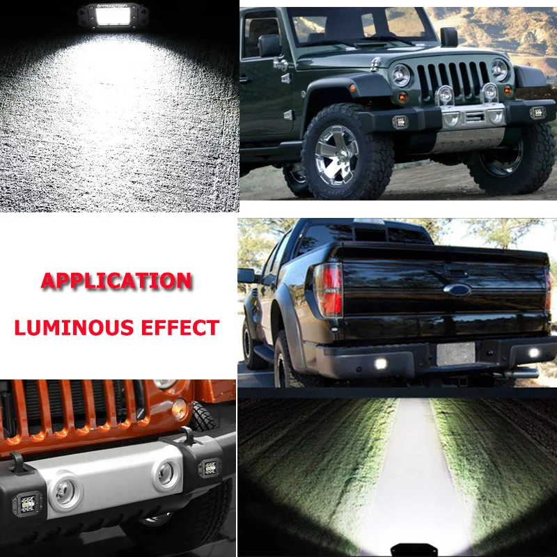 Рабочий свет 5 дюймов 39 Вт светодиодный свет бар внедорожный 4x4 фонарь-прожектор для SUV ATV грузовик светодиодное освещение мотоцикла луч света противотуманная фара