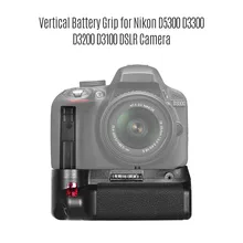Вертикальный держатель аккумулятора для камеры Nikon D5300 D3300 D3200 D3100 Вертикальный держатель аккумулятора для камеры Nikon D5300 D3300 D3200 D3100