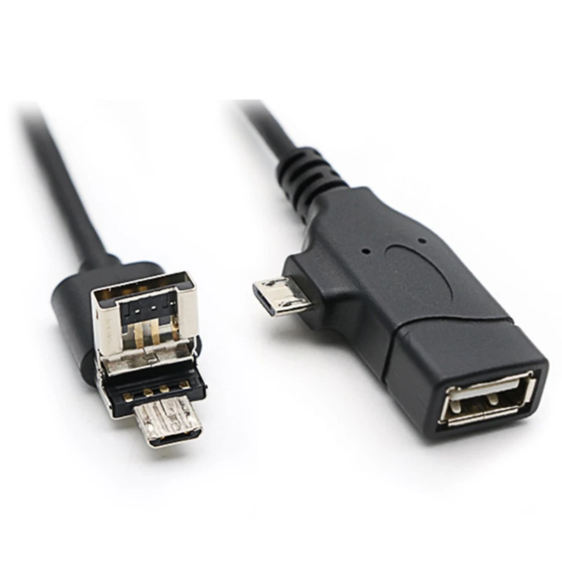1 м микро USB OTG USB удлинитель многофункциональный кабель для ПК ноутбук Android телефон