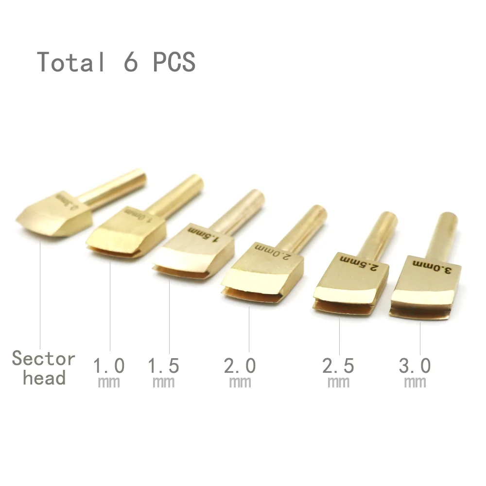 1-2.5mm Creaser per bordi in pelle disposivo