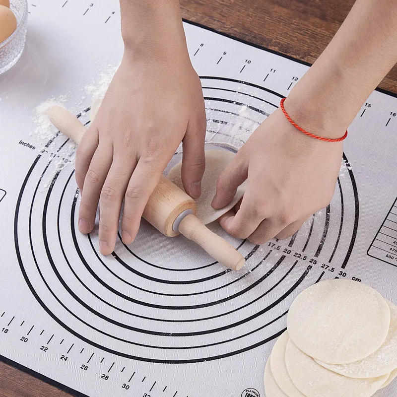 

Kneading Dough Mat Silicone Baking Mat Pizza Dough Maker Pastry Kitchen Cooking Gadgets Bakeware Kneading Pad Accessories