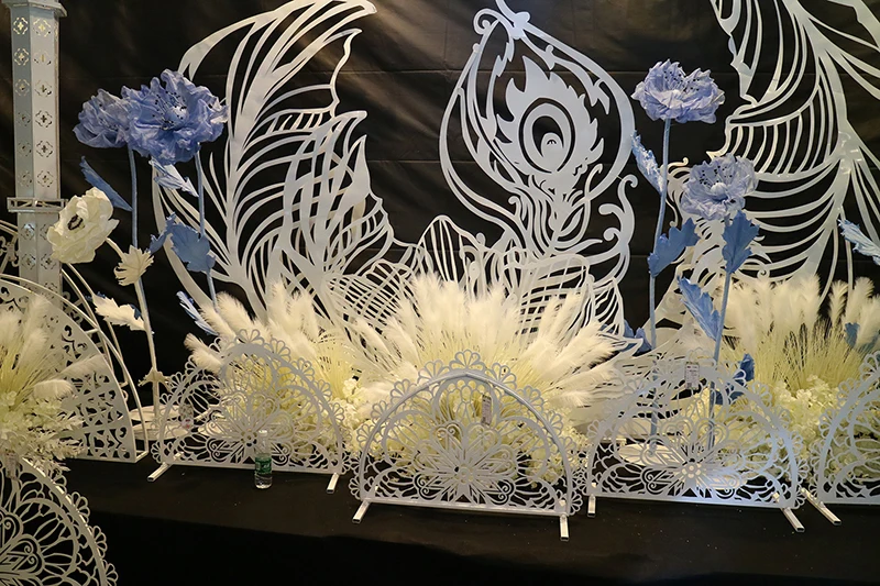 10 piezas de simulacion de hierba de cauna искусственный Кола де perro hierba boda escena Decoration Interior planta verde en