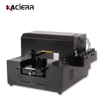 Günstig Drucker UV Inkjet A4 Größe Custom DIY Kleidung Druck Handy Fall/logo/foto/karte Muster Druck Home Office