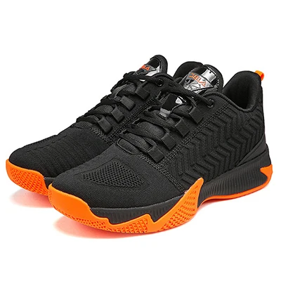 Orange-Black TaoBo Kyrie 4 мужские баскетбольные кроссовки дышащие спортивные уличные кроссовки для мужчин культура Производительность спортивная Дизайнерская обувь - Цвет: Orange-Black