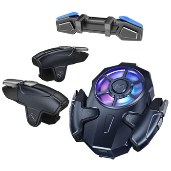 

Mobile Phone Cooling Fan Radiator Cellphone Game Controller 3 Gears Speeds Adjustable Fast Cooling Gamepad Cooler