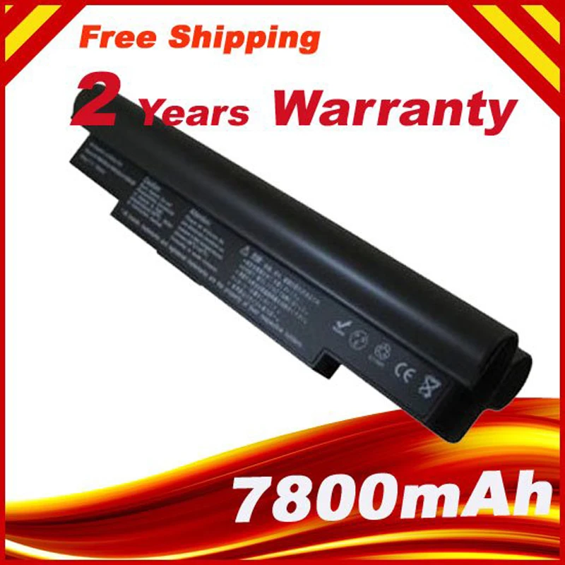Аккумулятор для ноутбука SAMSUNG MINI NETBOOK NC10 ND10 NC20 7800 AA-PB6NC6W AA-PB8NC6B черный AA-PB8NC6M мА · ч |