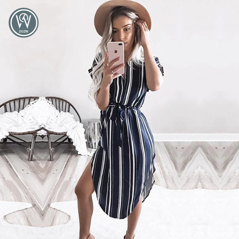 multi colored midi dress