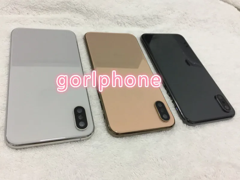 Чехол для iPhone X XS MAX X, задняя крышка для батареи, Задняя стеклянная крышка, чехол для ремонта, запасная часть, 5,8, 6,1, 6,5