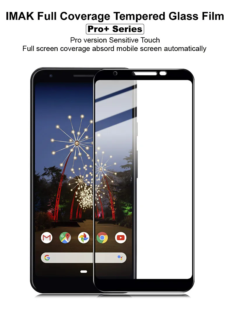 IMAK Для Google Pixel 4 Pixel4 стекло XL защита экрана Pro+ версия Полный Клей закаленное стекло для Google Pixel 3A Pixel3A XL