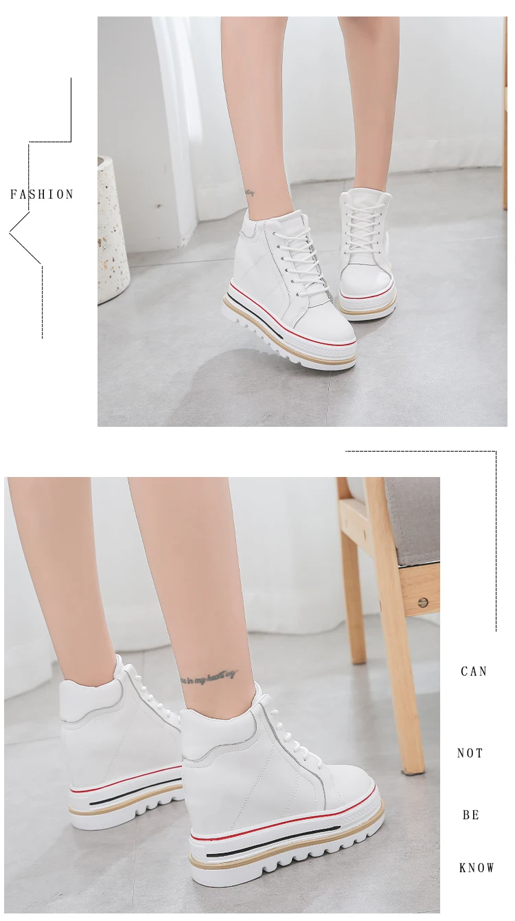 Ботинки женская обувь женские ботинки модные ботильоны на танкетке г. Новые осенние ботинки из искусственной кожи на толстой платформе X243