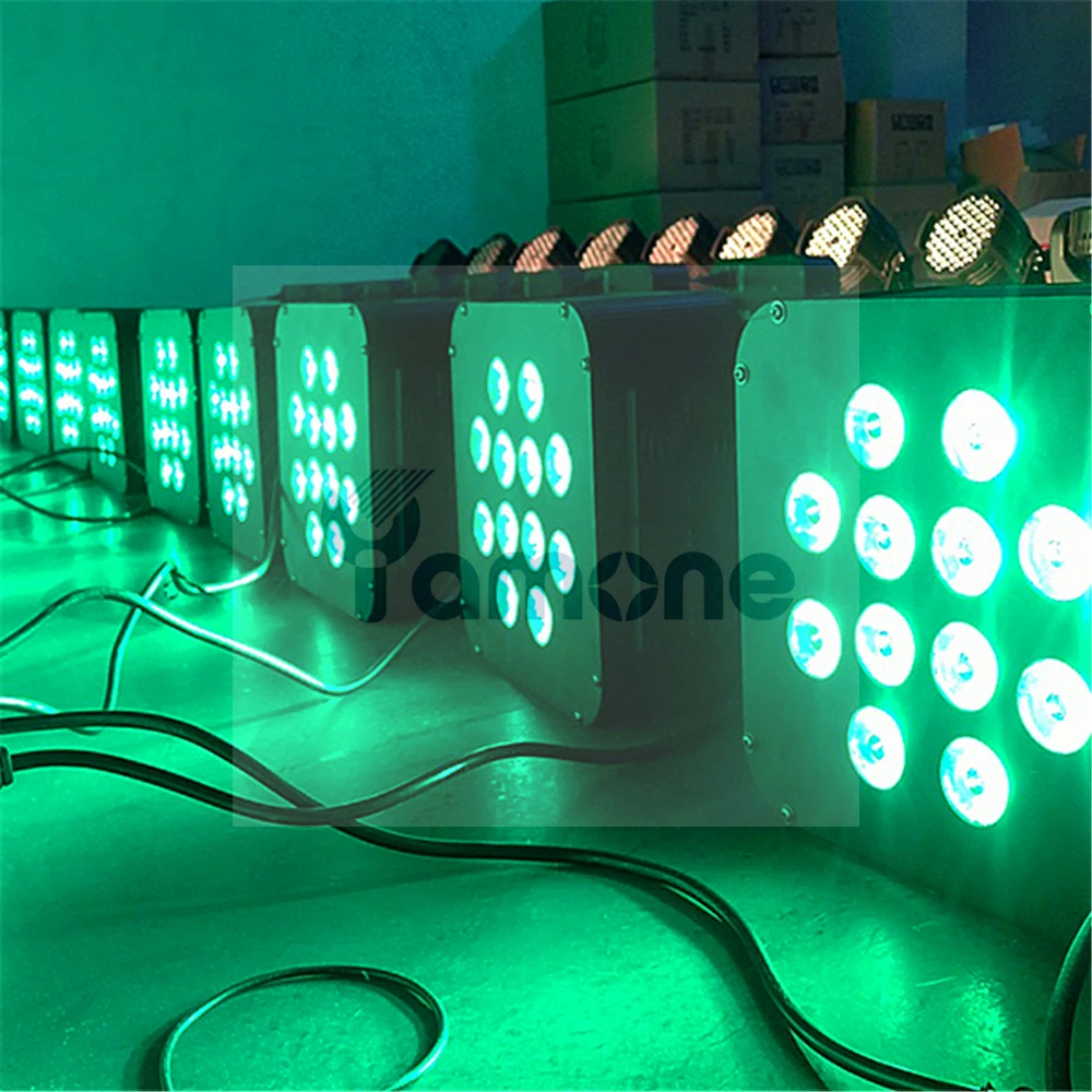 12pcs Flat PAR 10