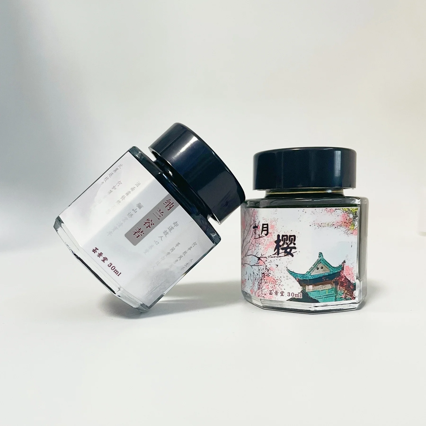 30ml Yunjintang 12 Season Fountain Dip Pen Ink ,Sheen Chromatography Color Ink Painting Watercolor  Drawing Ink