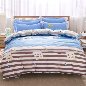 

Thumbedding Night Sky Bedding Set For Kids Cartoon Cute Duvet Cover Stars Queen King Twin Full Single Unique Design Bed Set