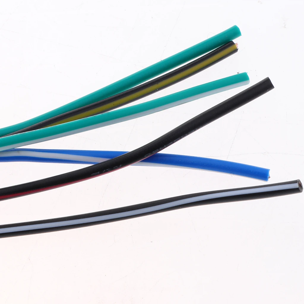 Igniter Connection Cable Assembly Motorcycle Engine Parts 2pcs Ignition Wires with Two-hole and Four-hole for CG125