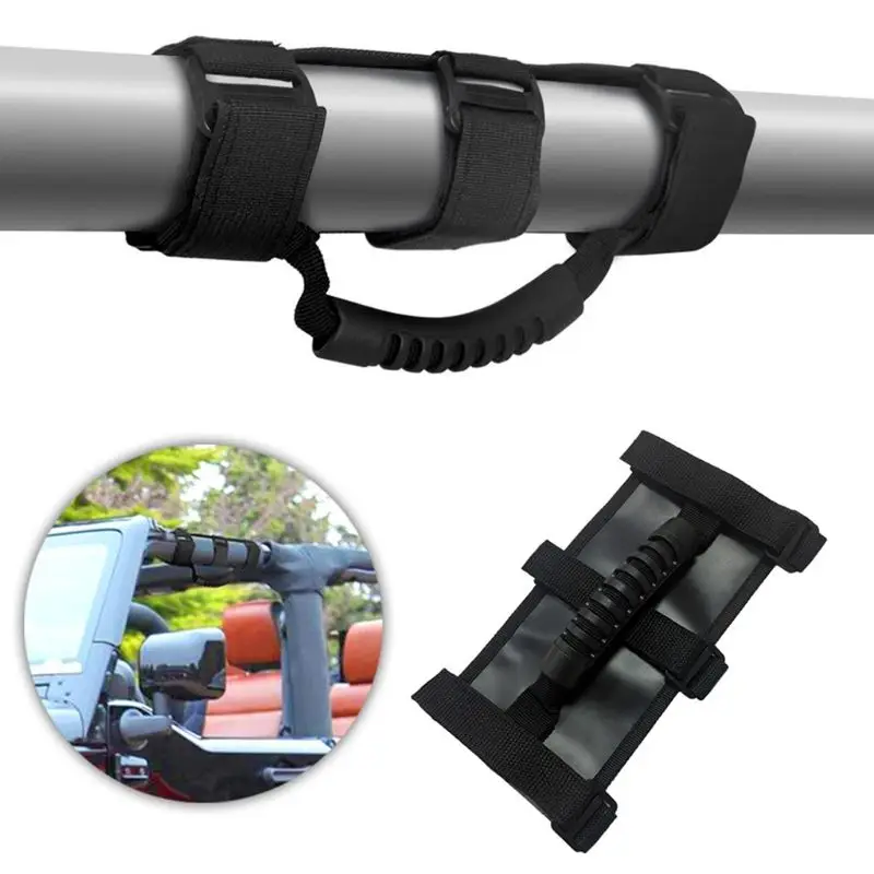 1 шт. рулон для автомобиля рукоятка захвата черные/красные ручки Jeep Wrangler CJ YJ TJ JK