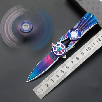 

Party Favors Home EDC 3D Cool Tip Gyro Self Defense Tactical Survival Camping Knife Fold Blade Multi Pocket Combat Knife Gifts
