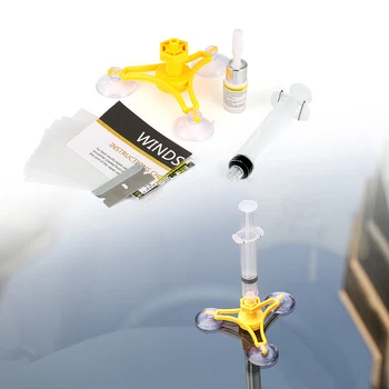 

Car Window Repair Tools Windscreen Glass Scratch Crack Restore Window Screen Polishing Car-styling Windshield Repair Kits