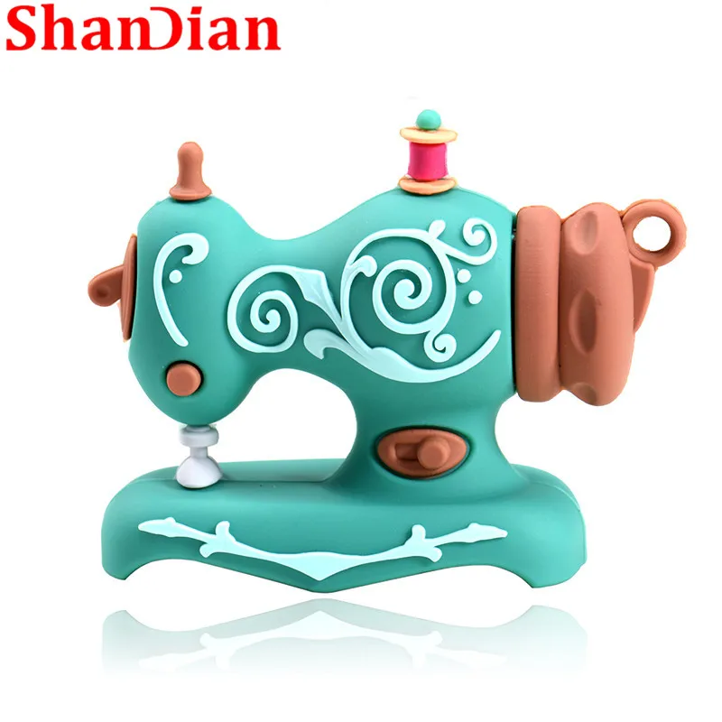 Флеш накопитель SHANDIAN USB2.0 в мультяшном стиле 4 ГБ 16 32 64 128 U диск для свадьбы