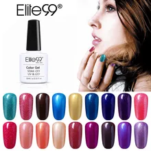 Elite99 гель для удаления алкогольных напитков один шаг 10 мл один шаг УФ-гель лак 3 в 1 светодиодный лак для ногтей впитываемый Гибридный Блестящий лак