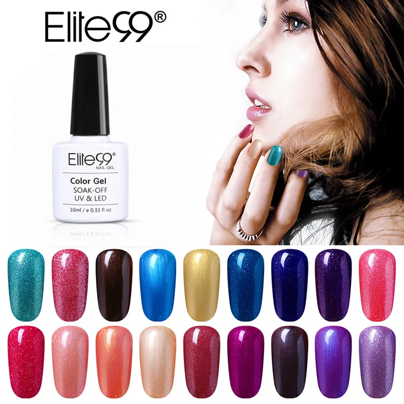 Elite99 гель для удаления алкогольных напитков один шаг 10 мл УФ лак 3 в 1 светодиодный
