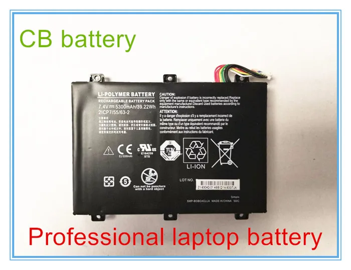 Оригинальное качество Батарея для SMP-BOBCACLL4 21-93042-01 Батарея для B10 IX101B2 D10 iX101B1
