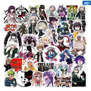 

100PCS Mixed Danganronpa Game Stickers DIY Snowboard Laptop Luggage Fridge Guitar Graffiti Waterproof Classic Kid Toy Stickers