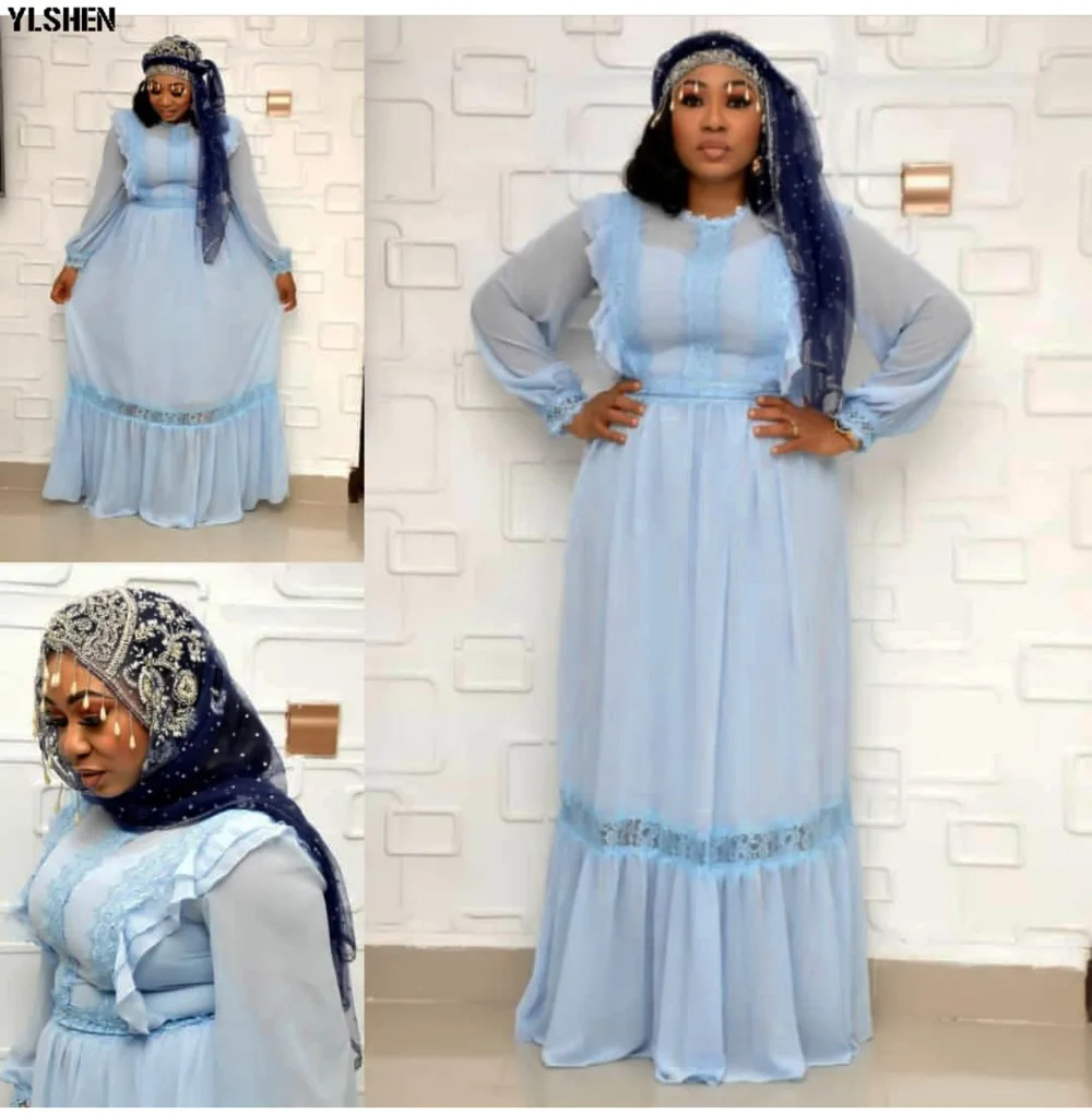 2019 African Maxi Dresses for Women Plus Size Africa Clothing Basin Riche Robe Boubou Africain High Quality Africa Dress Outfit 02