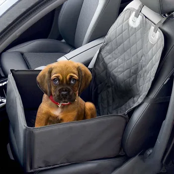 

Waterproof Car Mat Puppy Seat Cover Oxford Cloth Cotton Dog Pet Front Chair Cushion Mat Cat Carrying Bag Auto Travel Accessories