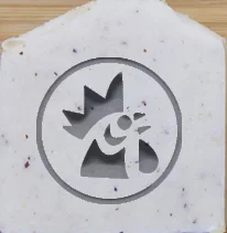 Зодиак натуральное мыло ручной работы акриловое уплотнение Мини DIY натуральный органический стеклянный штамп - Цвет: size3cm