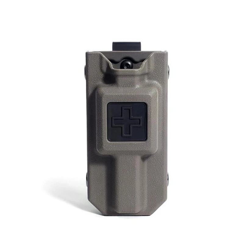 MOLLE system EMT сумка для хранения жгута тактическая Медицинская Сумка военный Вентилятор наружная многофункциональная поясная сумка для хранения EDC - Цвет: grey
